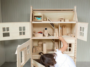 VICTORIAN DOLLHOUSE BASEMENT, PLAN TOYS