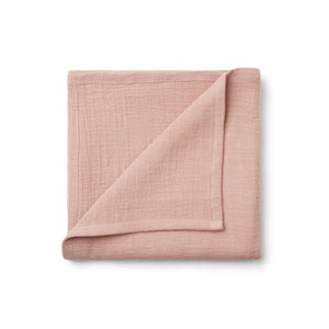 BEN MUSLIN SWADDLE SOLID - ROSE, LIEWOOD