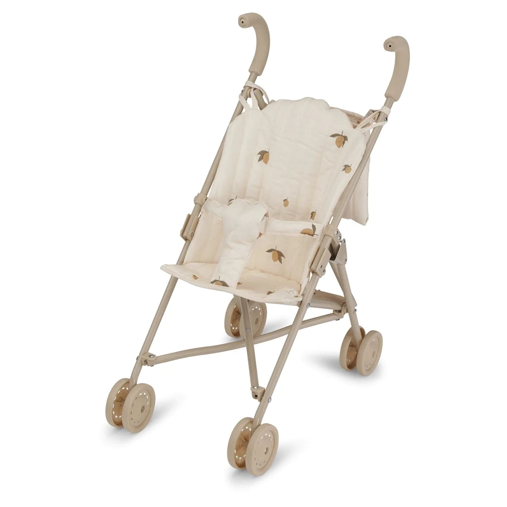 DOLL STROLLER - LEMON, KONGES SLOJD