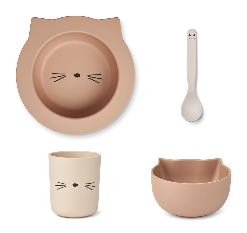 JOANA BABY SET - CAT TUSCANY ROSE MULTI MIX, LIEWOOD