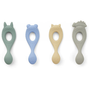 LIVA SILICONE SPOON 4-PACK, LIEWOOD