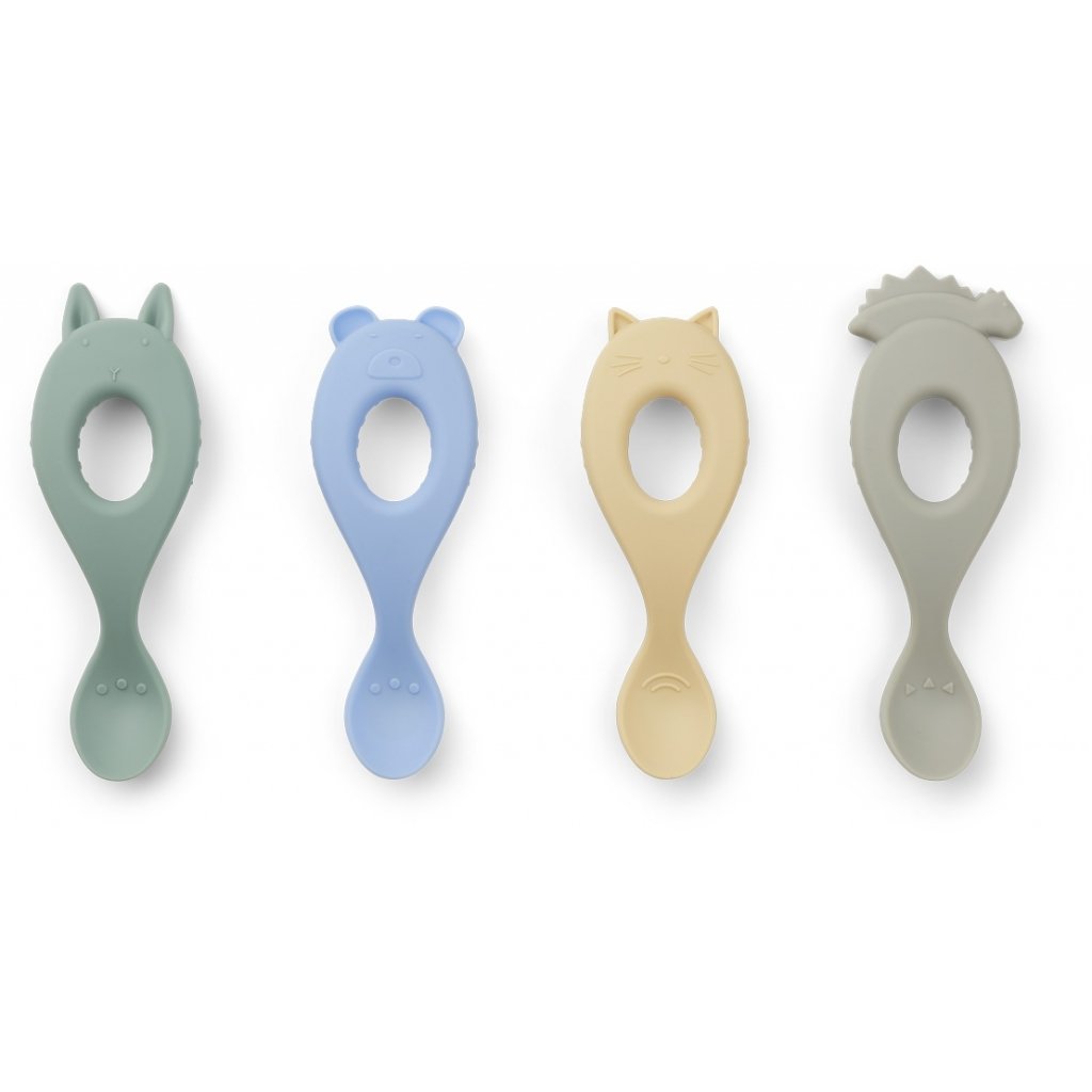 LIVA SILICONE SPOON 4-PACK, LIEWOOD
