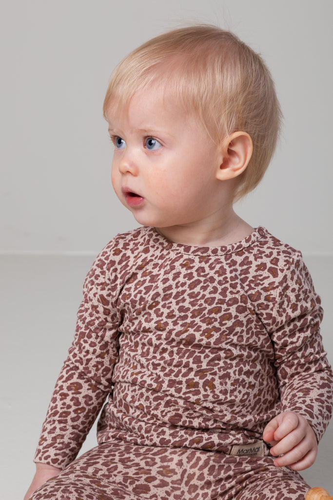 LEO LEGGINGS - DUSTY MAUVE LEO, MAR MAR COPENHAGEN