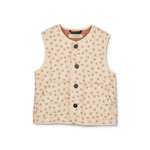PAROS PRINTED VEST - FLORAL/SEA SHELL MIX, LIEWOOD