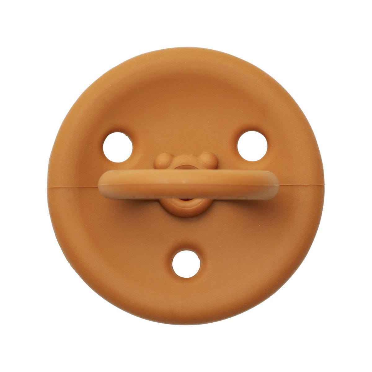 SILICONE PACIFIER MUSTARD 3-PACK, LIEWOOD