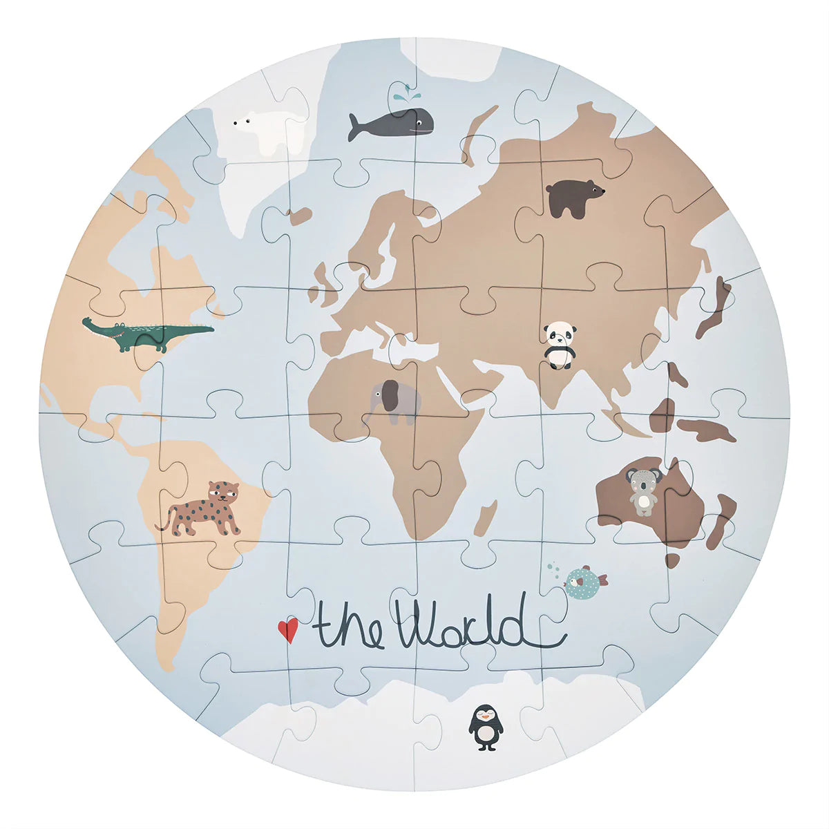 THE WORLD PUZZLE, OYOY