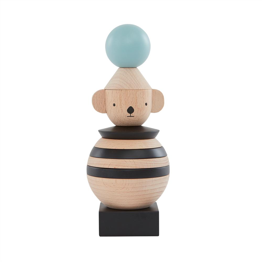 WOODEN STACKING KOALA, OYOY