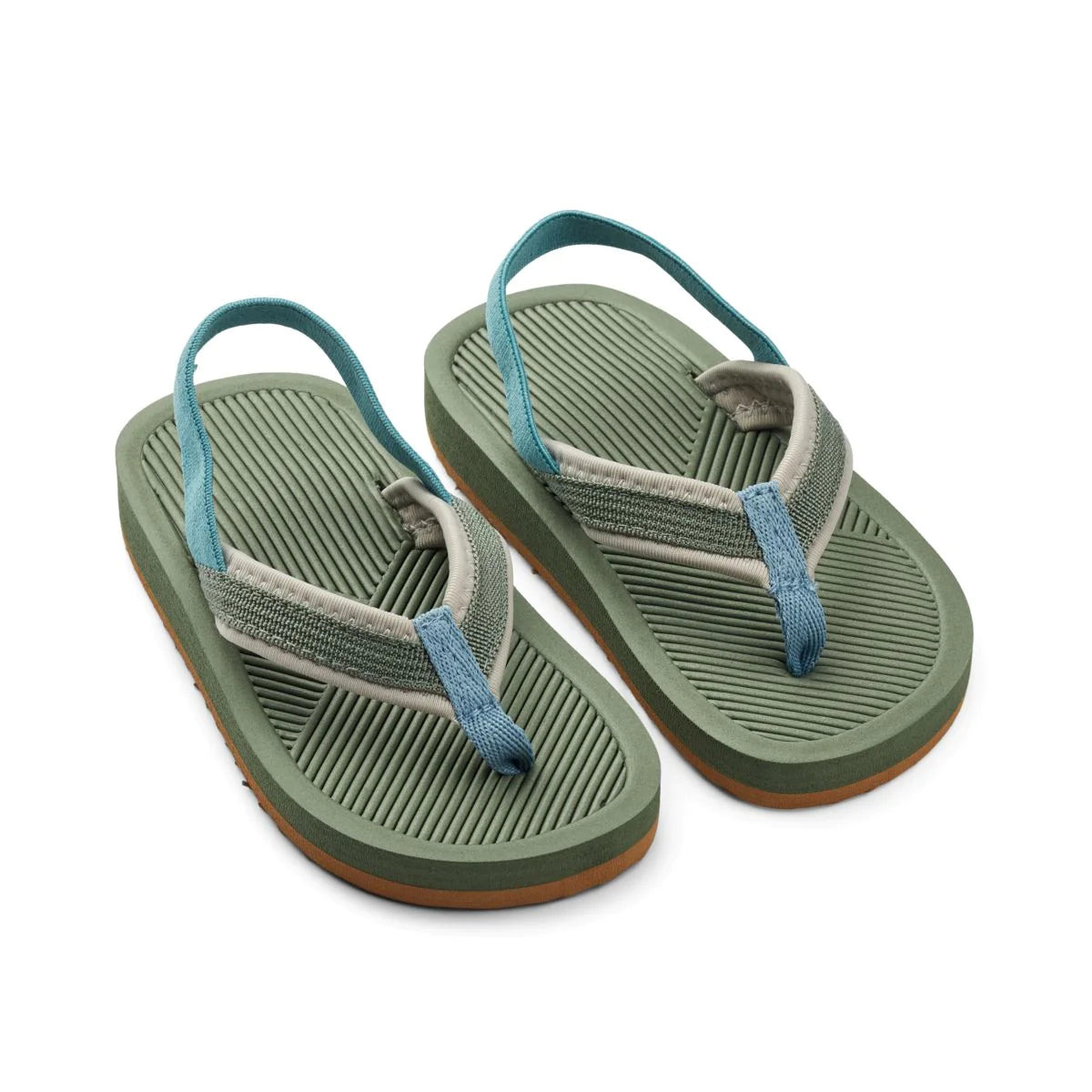 Hunter green flip flops sales