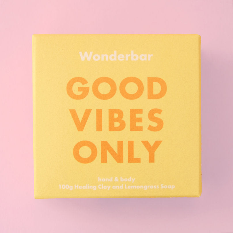 GOOD VIBES ONLY, WONDERBAR