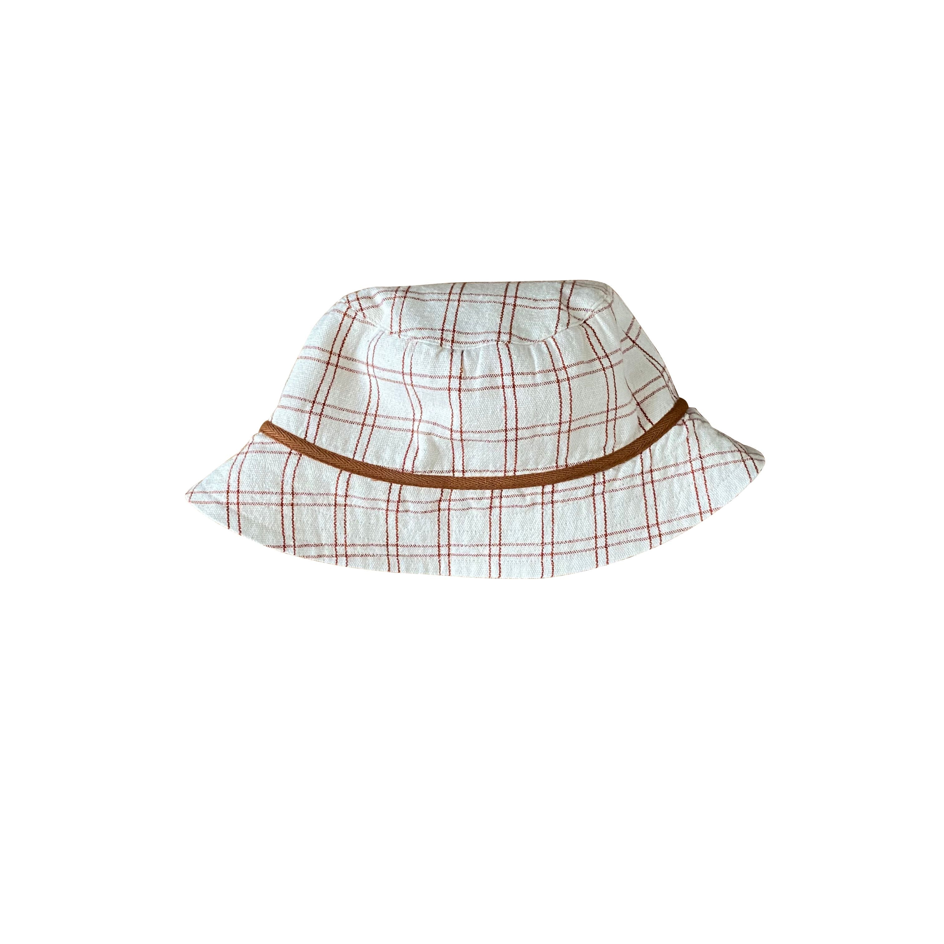 BUCKET HAT RUSTIC CHECK, LIILU