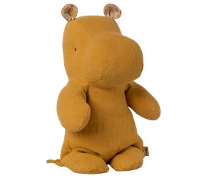 SAFARI FRIENDS, SMALL HIPPO - DUSTY YELLOW, MAILEG