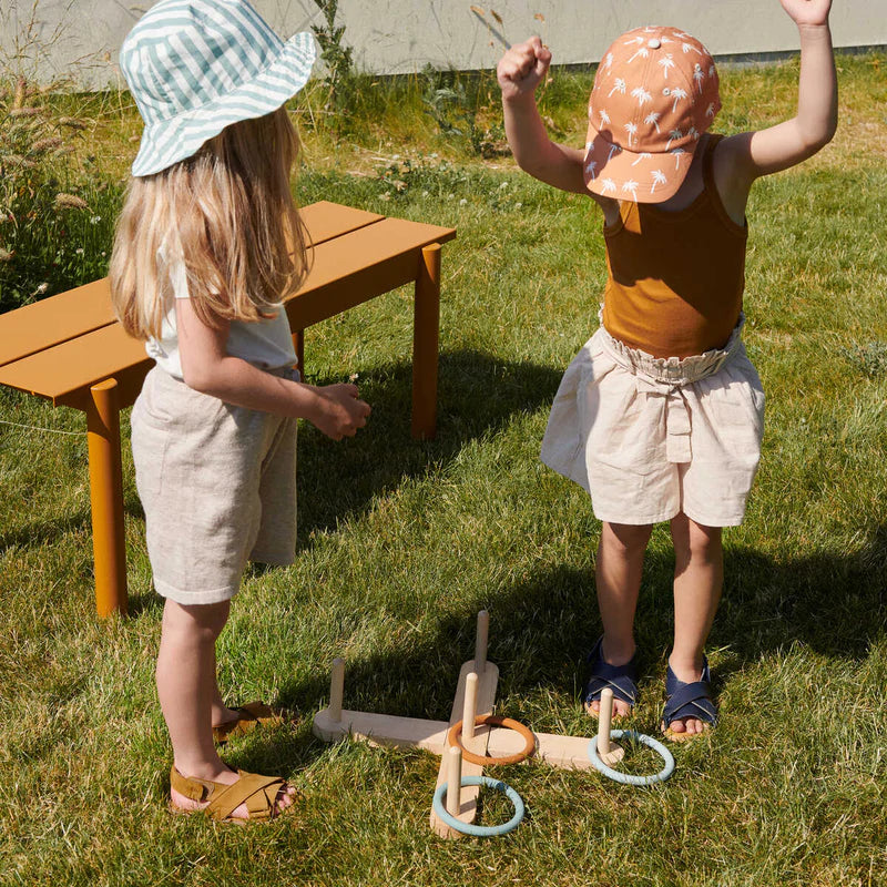 IVAN RING TOSS GAME - PEPPERMINT MULTI MIX, LIEWOOD
