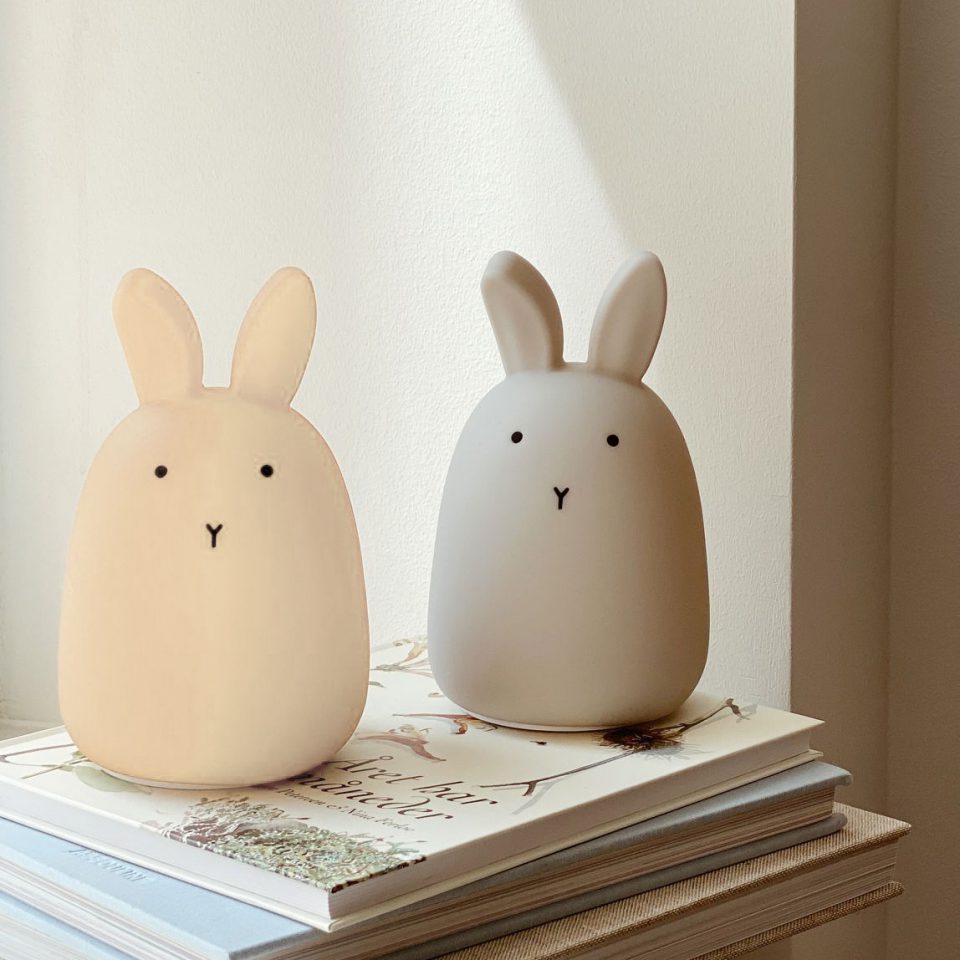 WINSTON NIGHT LIGHT RABBIT/DUMBO GREY, LIEWOOD