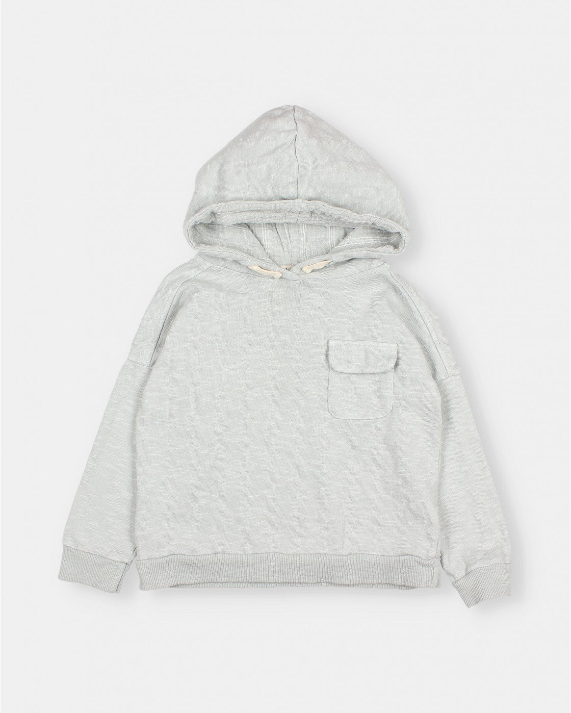 STRIPES HOOD SWEATSHIRT - SEA PINE, BÚHO