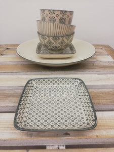 PLATE MINI CASABLANCA BLUE, IB LAURSEN