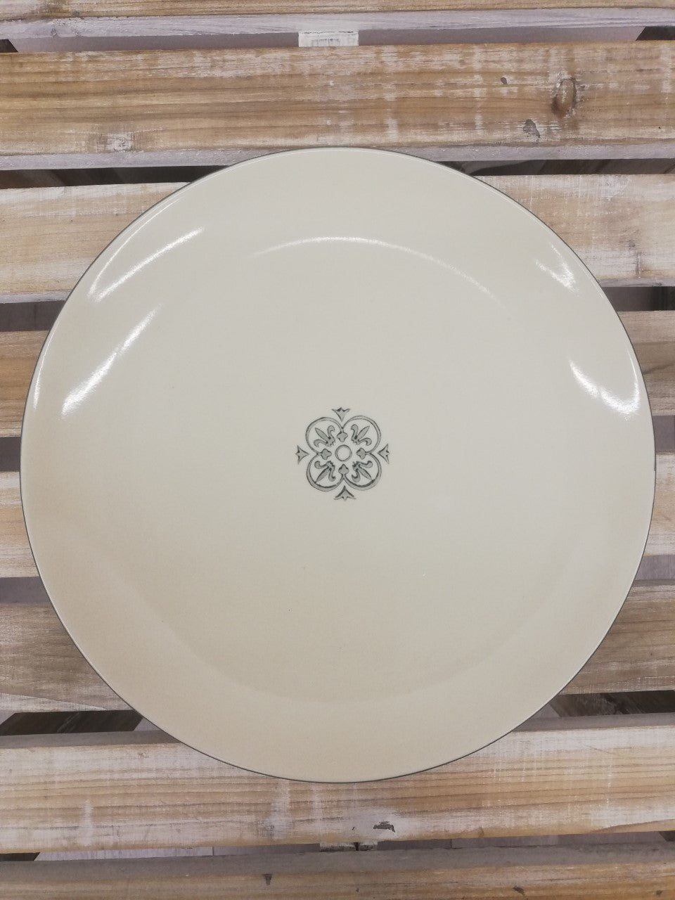 PLATE CASABLANCA BLUE, IB LAURSEN